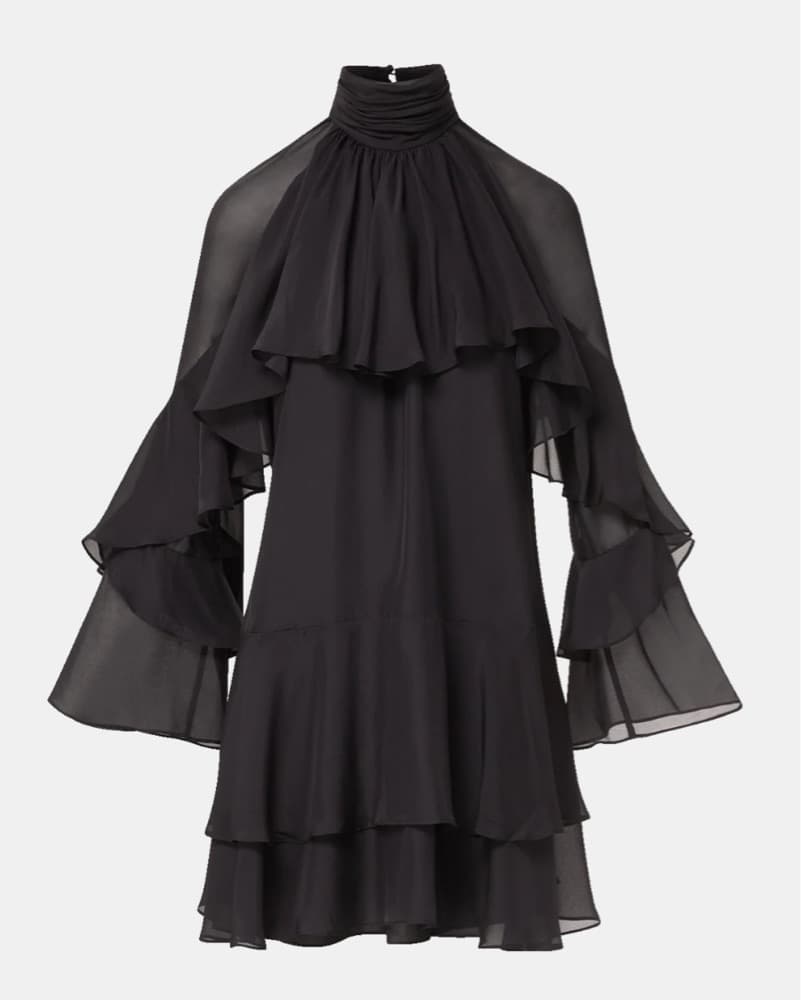 Adlington Silk Mini Dress - Image 4