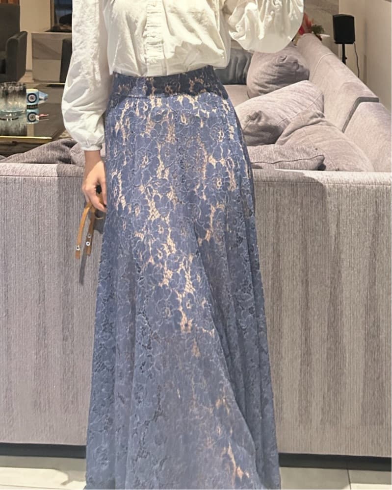 Silvia tcherassi blue Maxi Skirt - Image 2