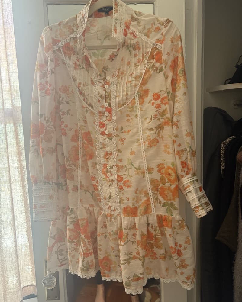 Floral Mini Dress - Image 1