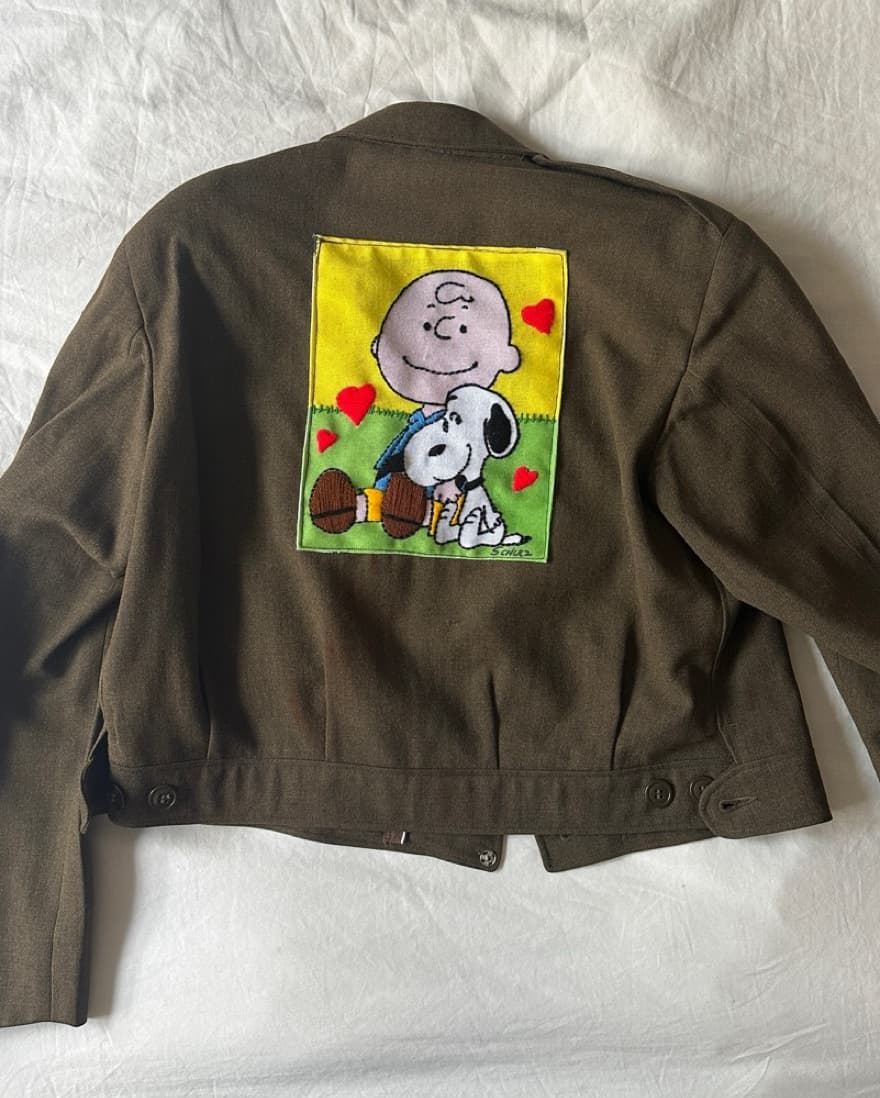 Vintage Military Bomber - Image 3