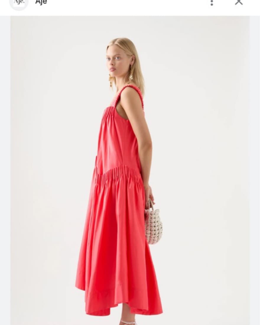Aje Severine Sleeveless Midi Dress  - Image 3