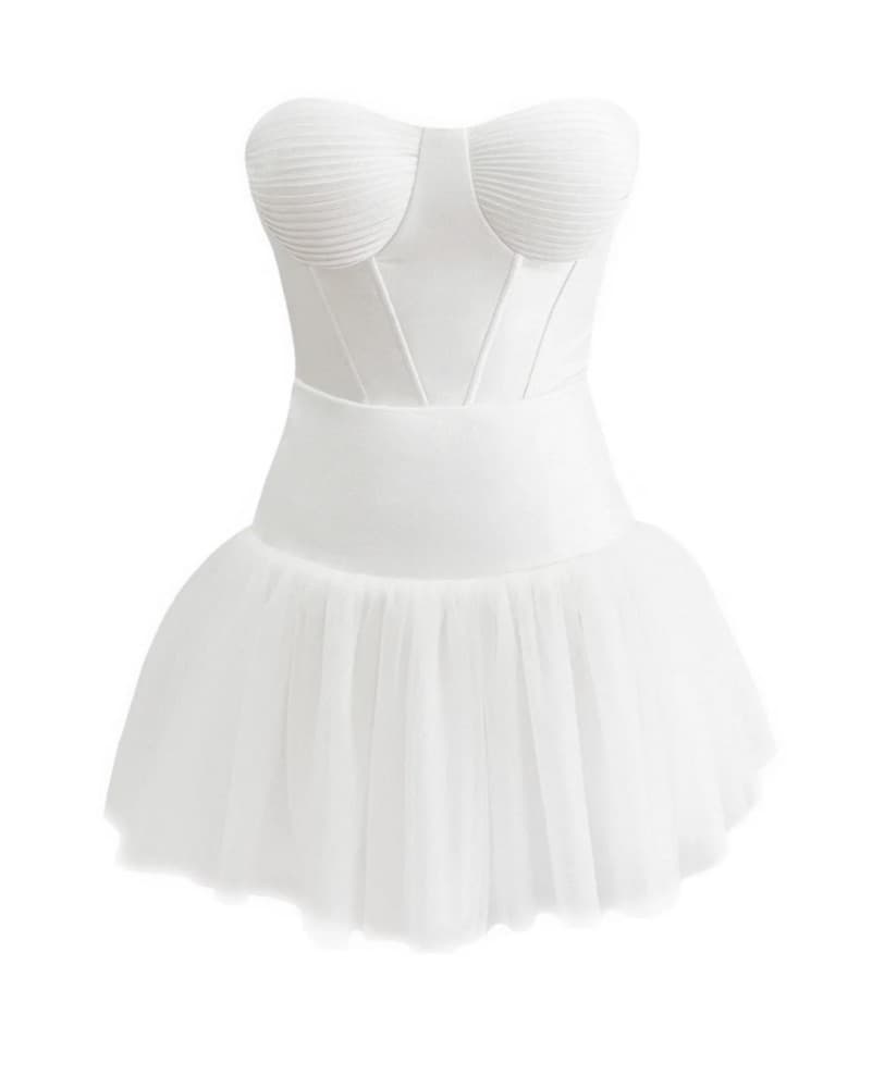 Adeirlina white Celesteial Dress - Image 5