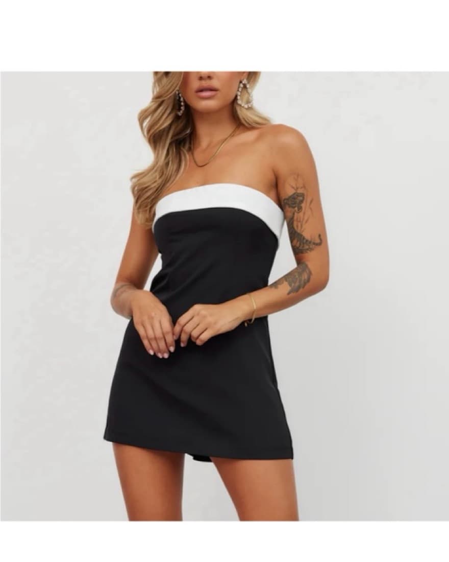 Black And White Dress/romper  - Image 6