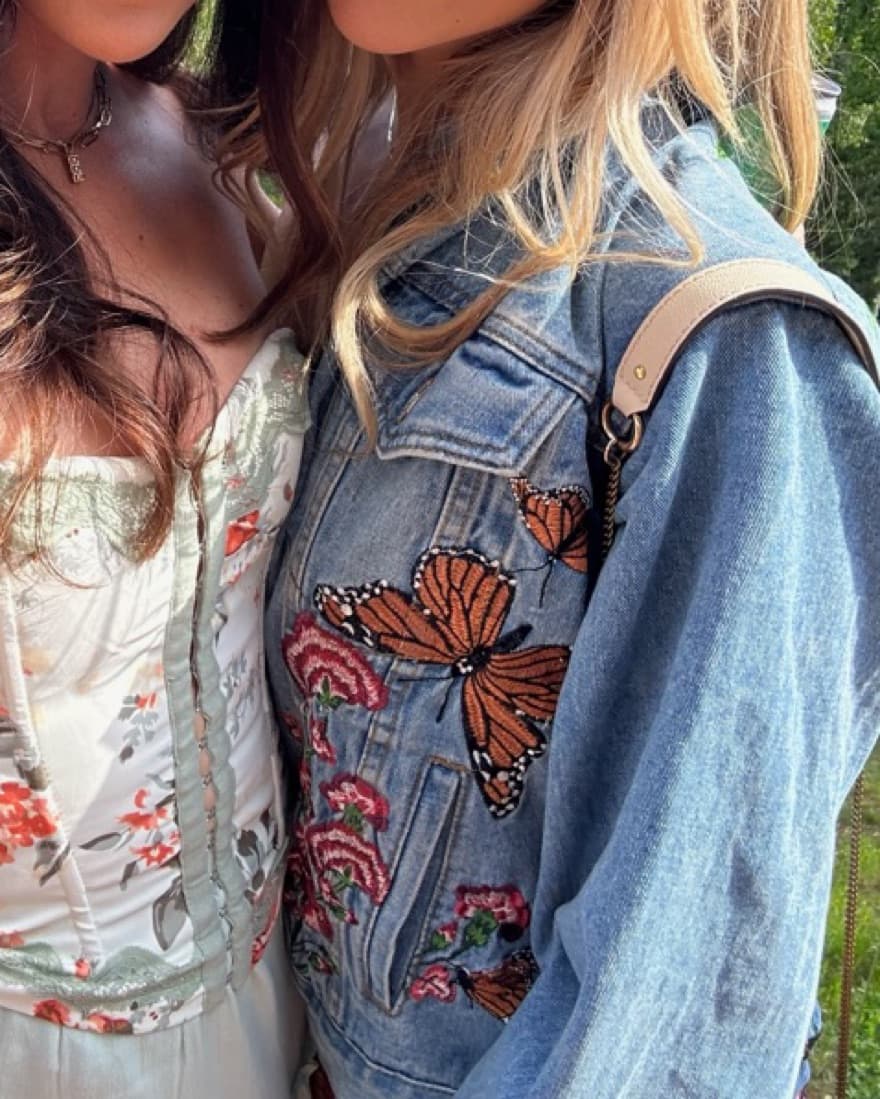 Carmar Embroidered Jean Jacket - Image 3