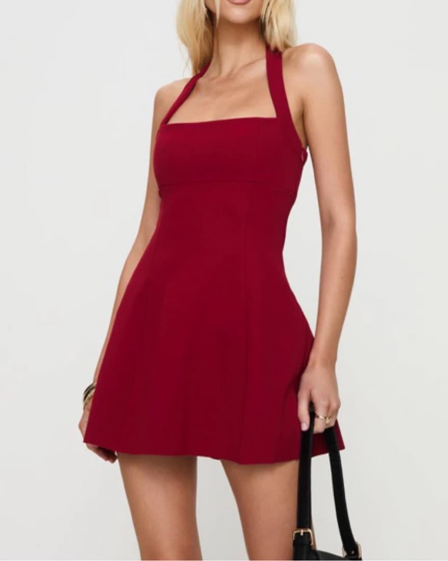 Red Princess Polly Dress - Image 1