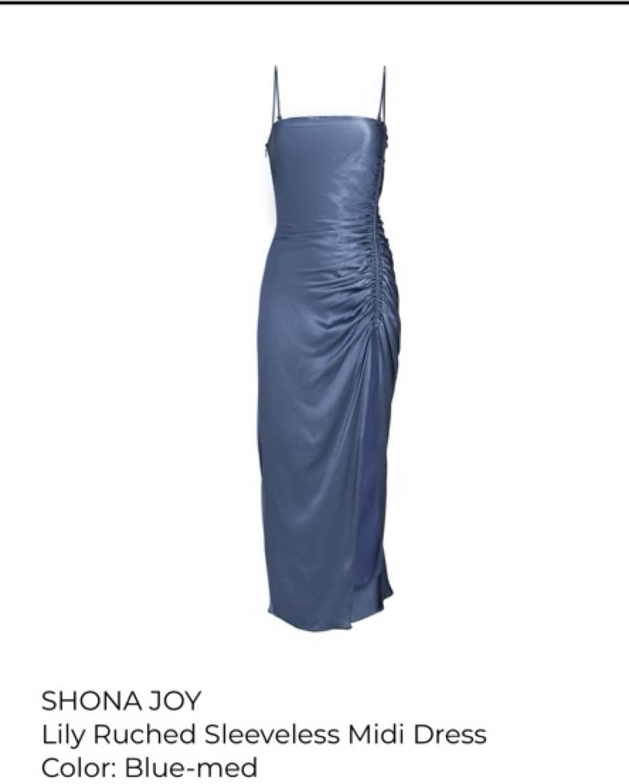 Shona Joy Blue Maxi Dress - Image 3