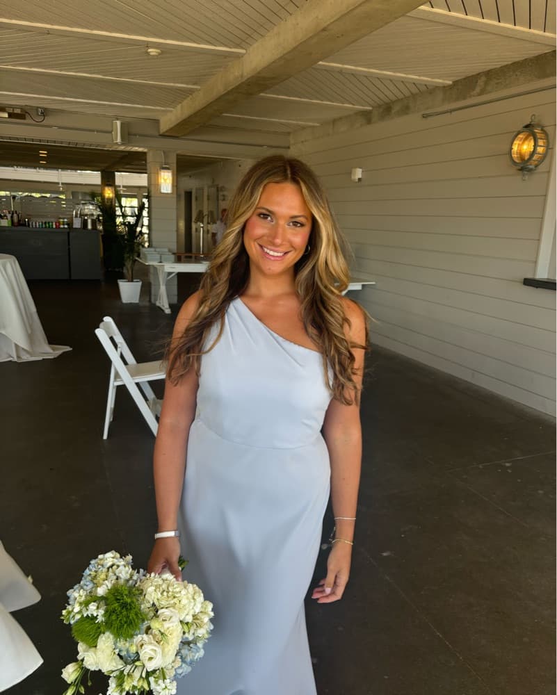 Jenny Yoo Lena Dress Whisper Blue - Image 1