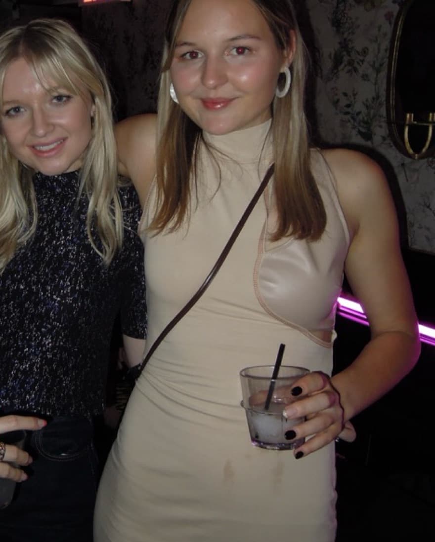 Nude midi Dress - Image 1