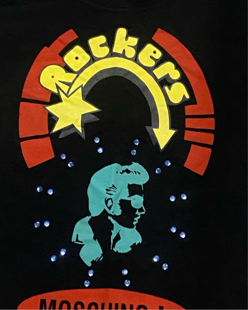 Moschino Jeans “Rockers” Graphic Tee - Image 3