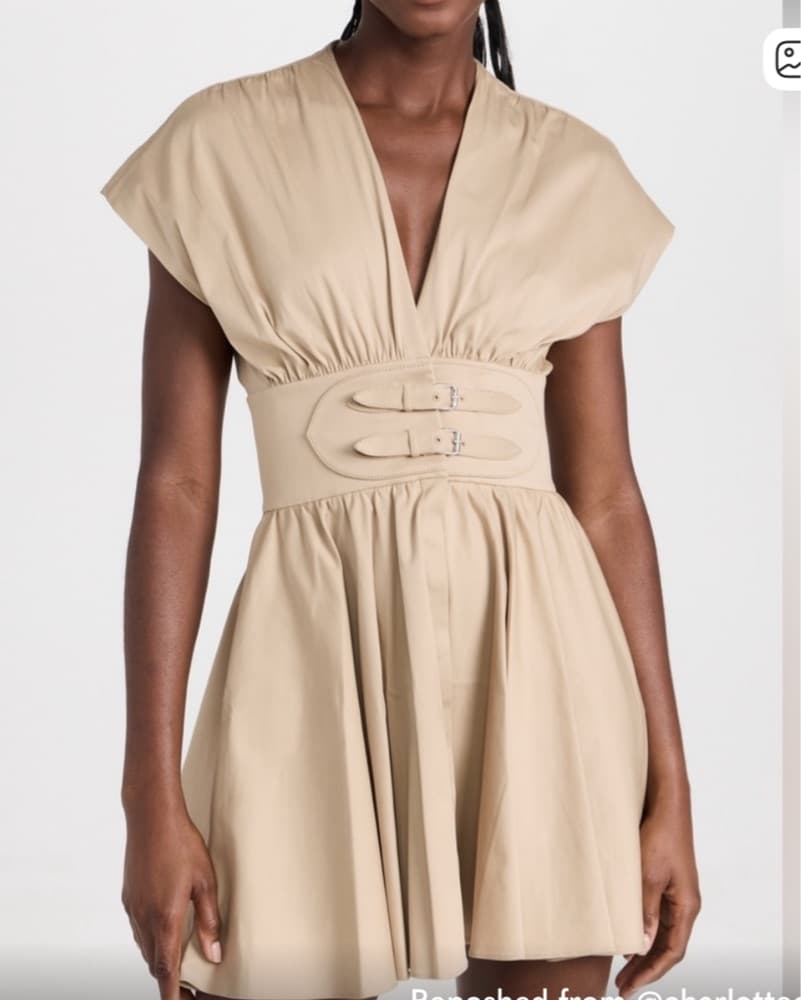 Alexis Tan Dress - Image 1