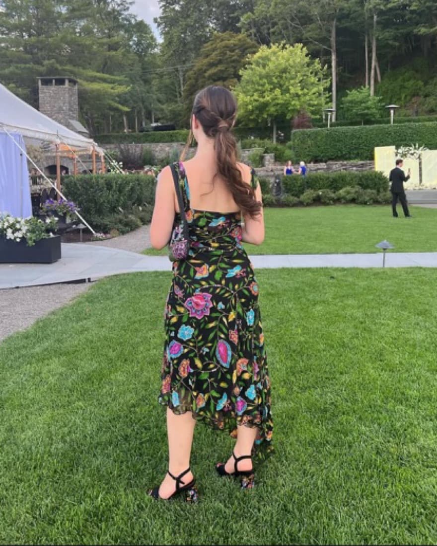 Diane Von Furstenberg Silk Beaded Dress - Image 2