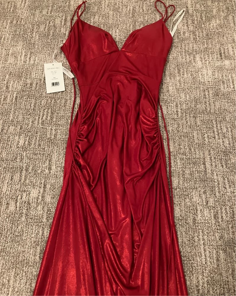 SHERRI HILL 53874 NWT - Wine SOLD OUT ON - Image 1