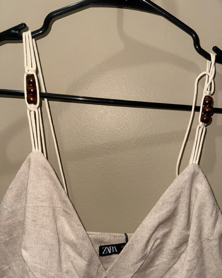 Zara Linen Dress - Image 2
