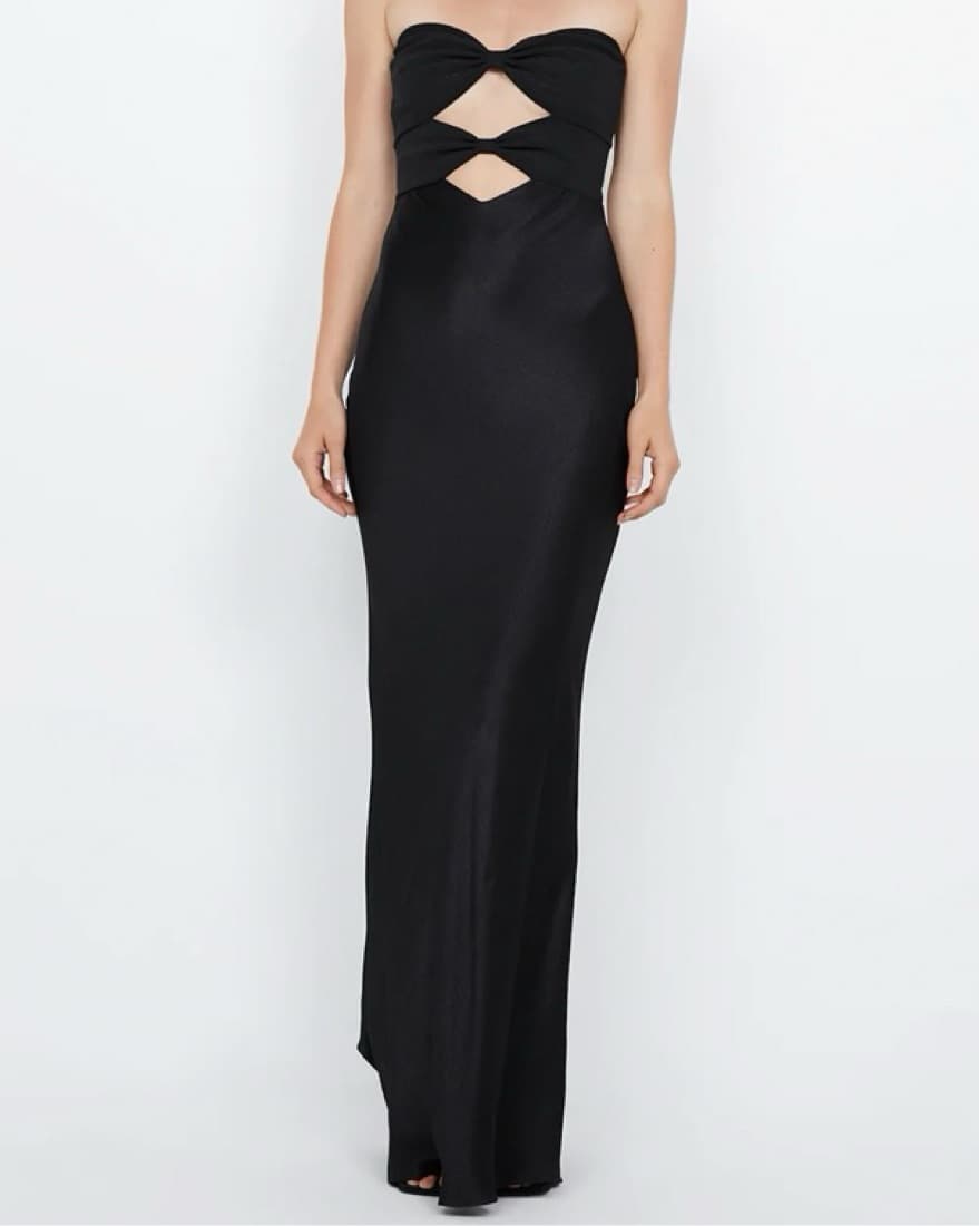 Black Strapless Dress - Bec & Bridge - Image 2