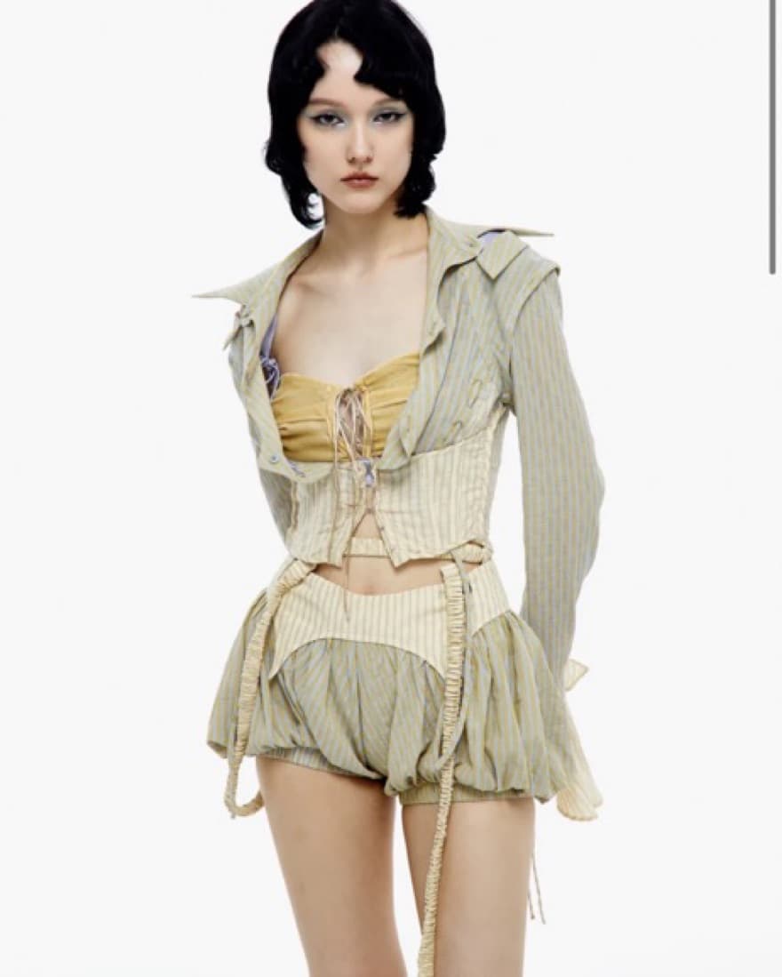 CSFC(C) Reversible Cut-Out Corset Set - Image 1