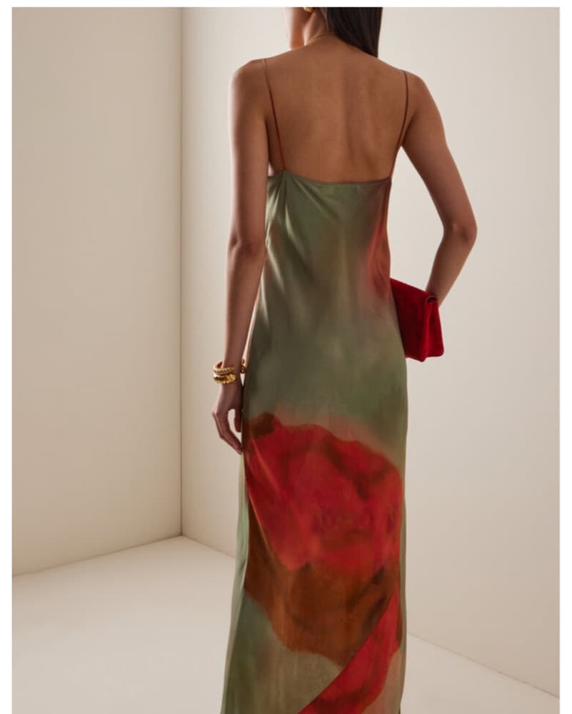 SIR the Label Calle Slip Dress - Image 2