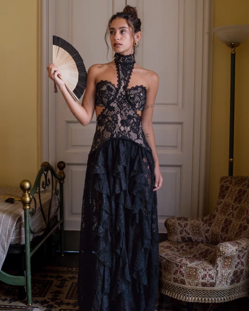 Stunning Lace Maxi Dress - Image 1