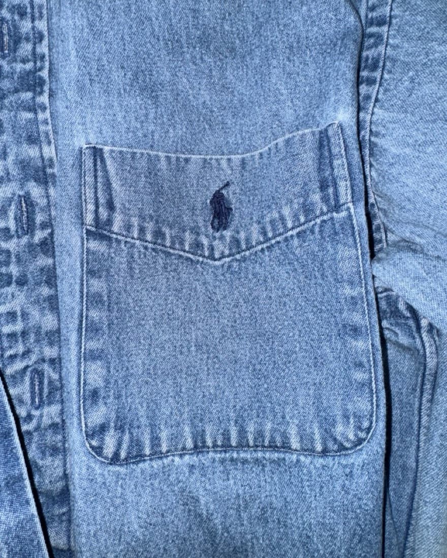 Ralph Lauren Denim Button-Up - Image 4