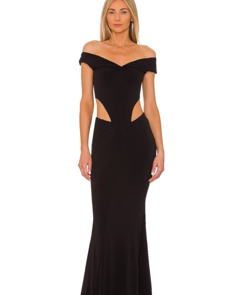 Retrofete Black Giada Dress - Image 2