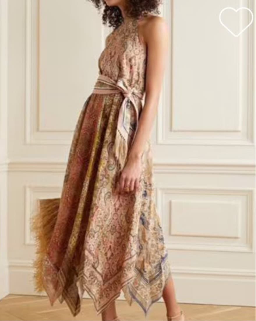 Zimmerman Paisley Midi Dress - Image 2