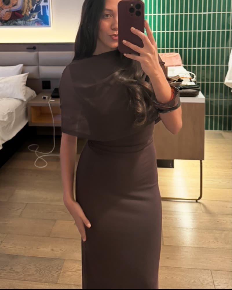 Brown Maxi Dress - Image 2