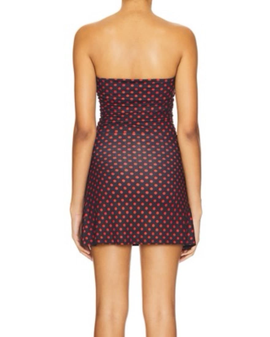 Miaou Polka Dot Mini Dress - Image 3