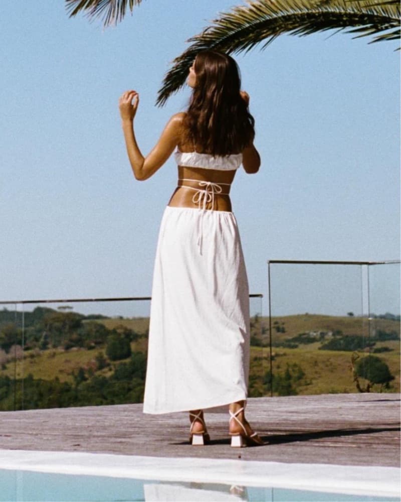 Sabo Skirt Linen Set - Image 2