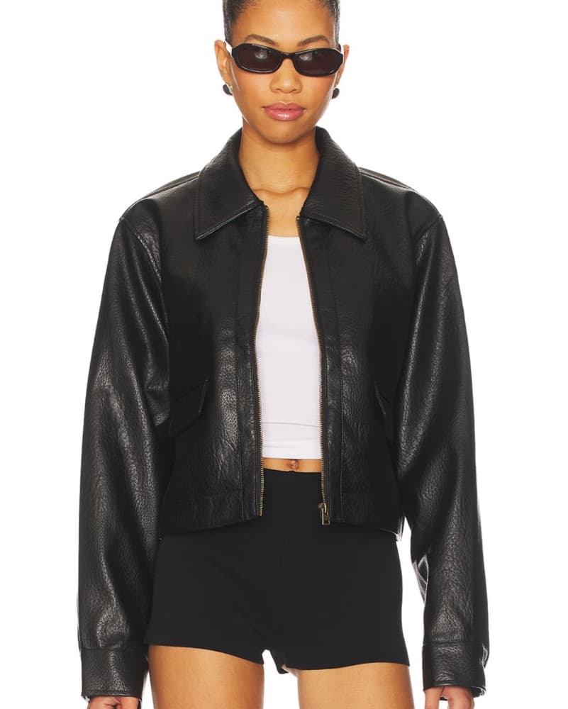All The Ways Revolve Leather Jacket - Image 1
