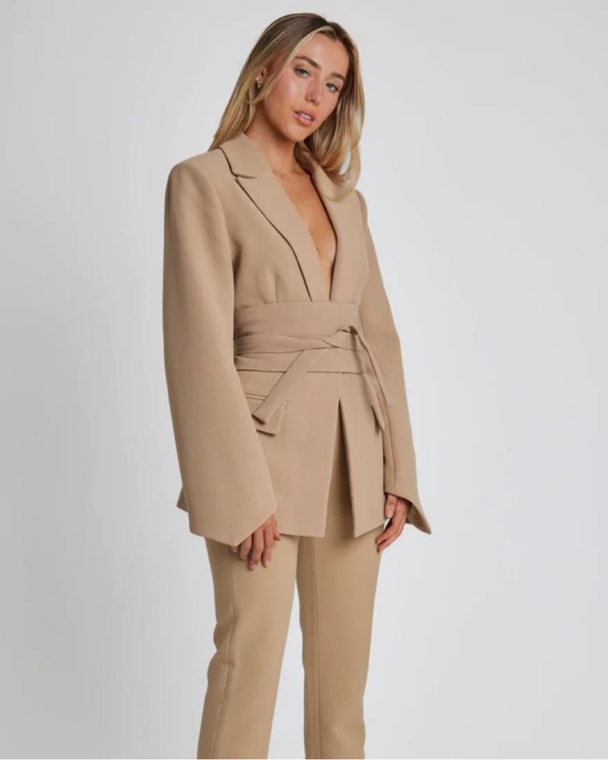 Odd Muse Camel Blazer - Image 2