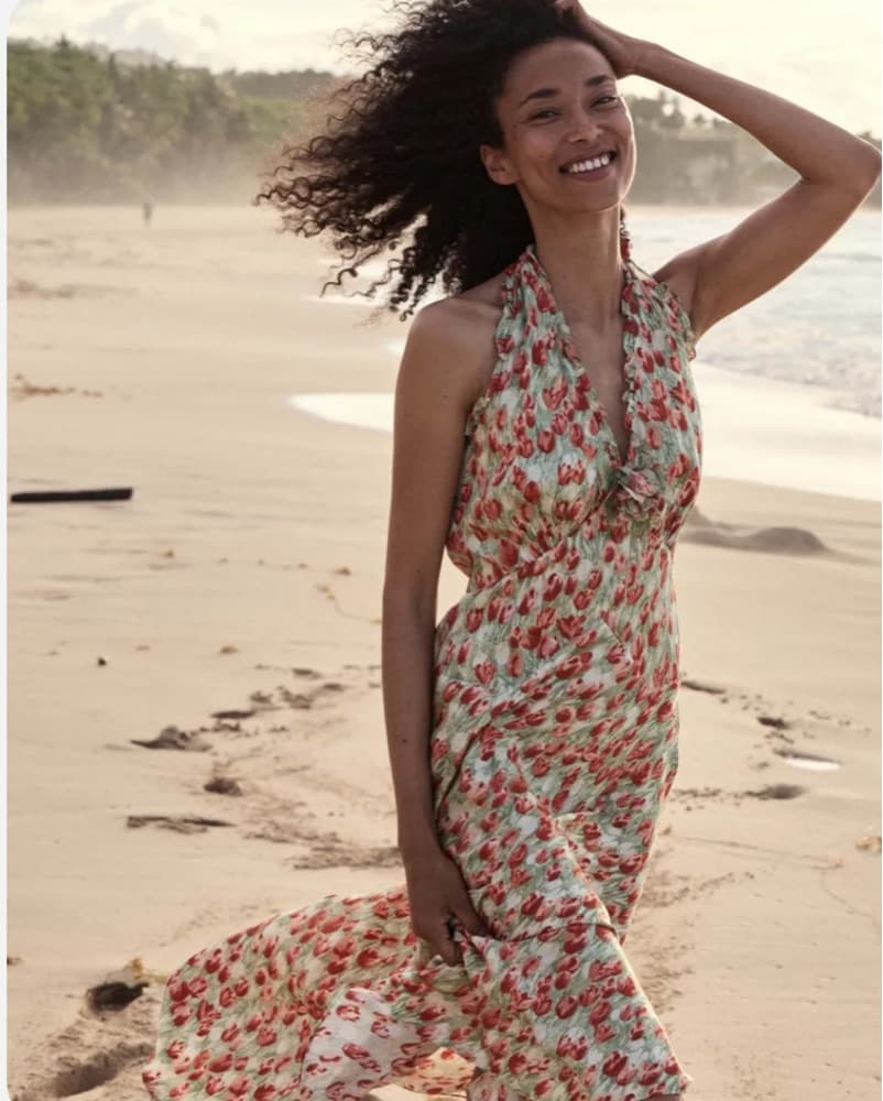 Doen Floral Maxi Dress - Image 4