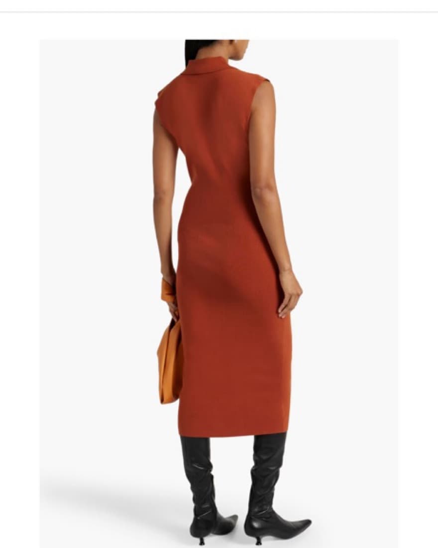 ALC Taylor Knit Midi Dress - Image 3