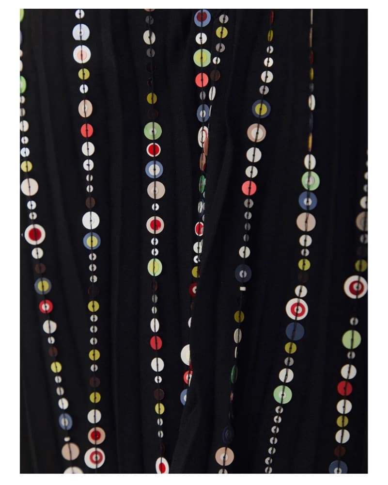 Farm rio Stones Pleated Dress  - Image 5