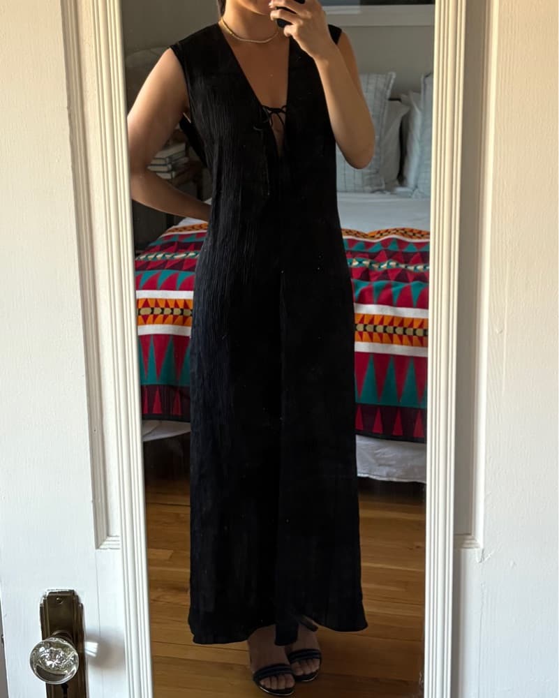 Anine Bing V-Neck Maxi Dress - Image 3
