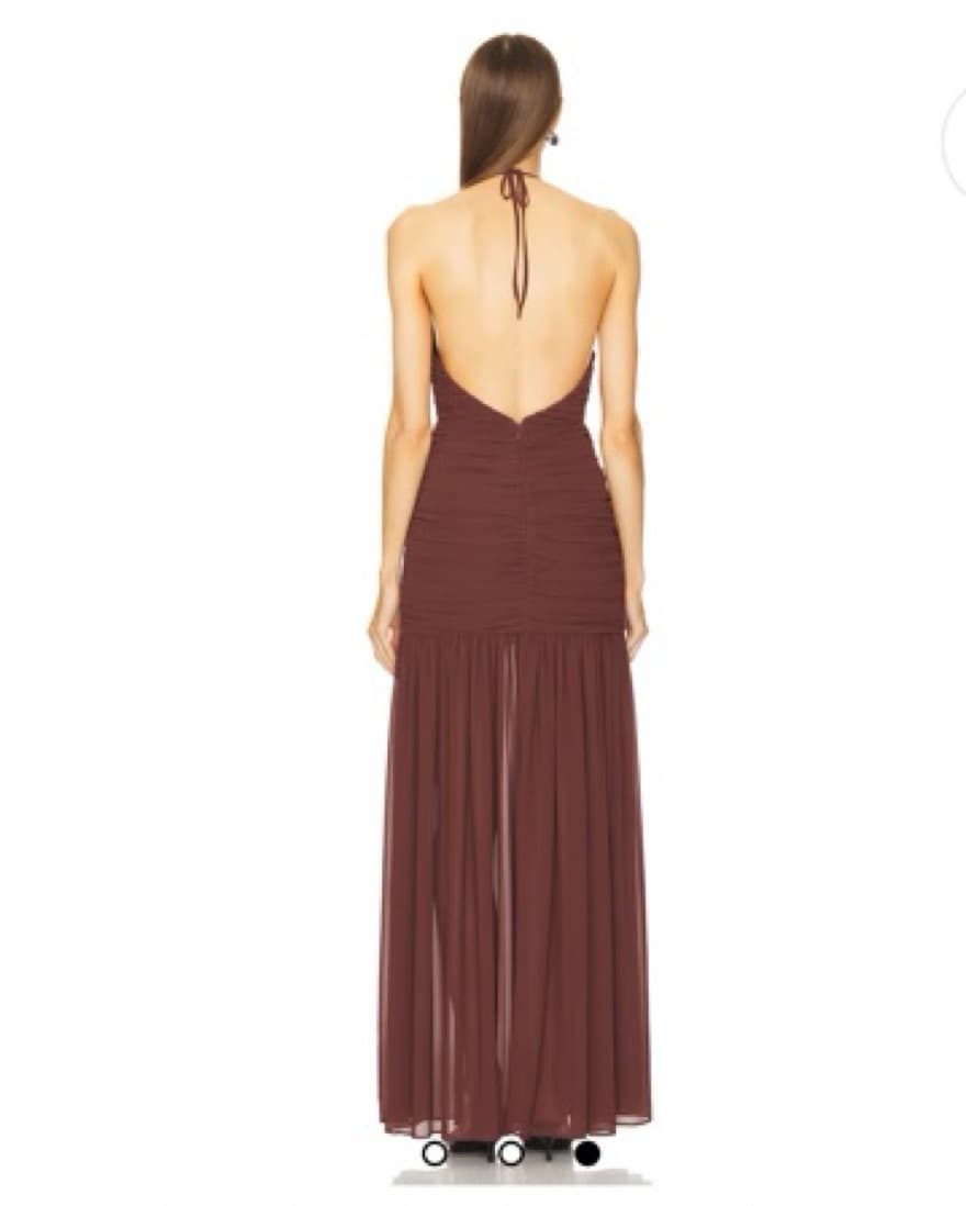 x REVOLVE Acacia Gown in Brown Michael C - Image 3