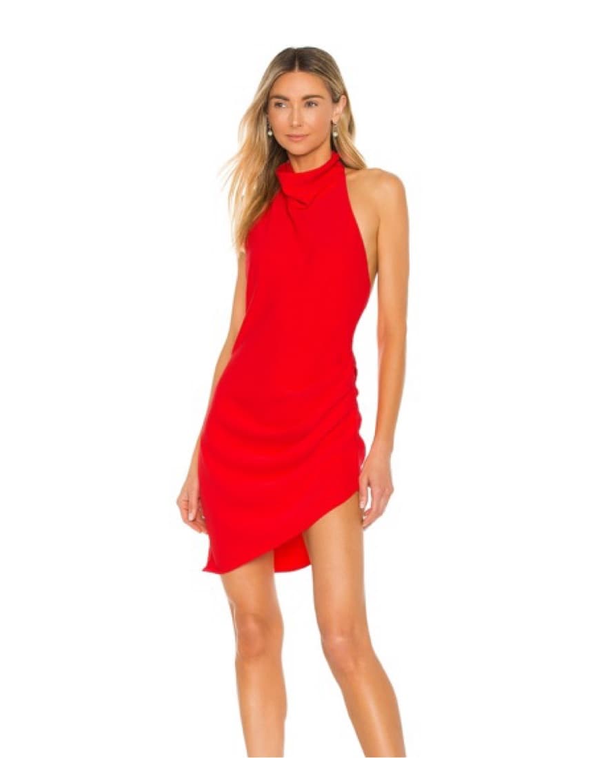 Amanda Uprichard/Revolve Red Samba Dress - Image 1