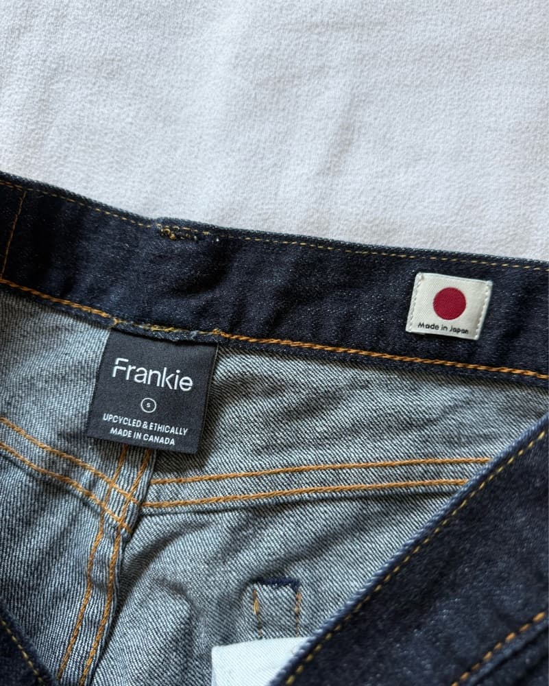 Handmade Levi's Low Rise Mini Skirt - Image 4
