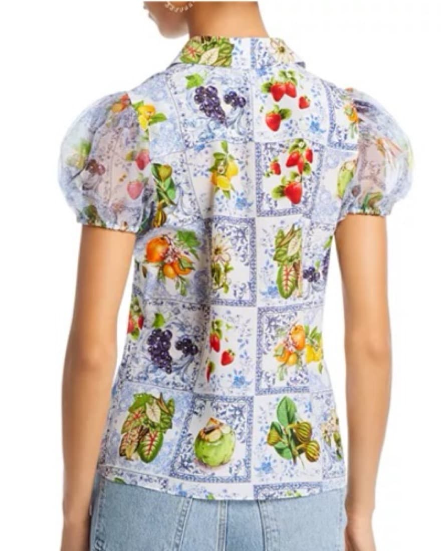 ALICE AND OLIVIA FRUIT MARKET SHIRT - Image 3