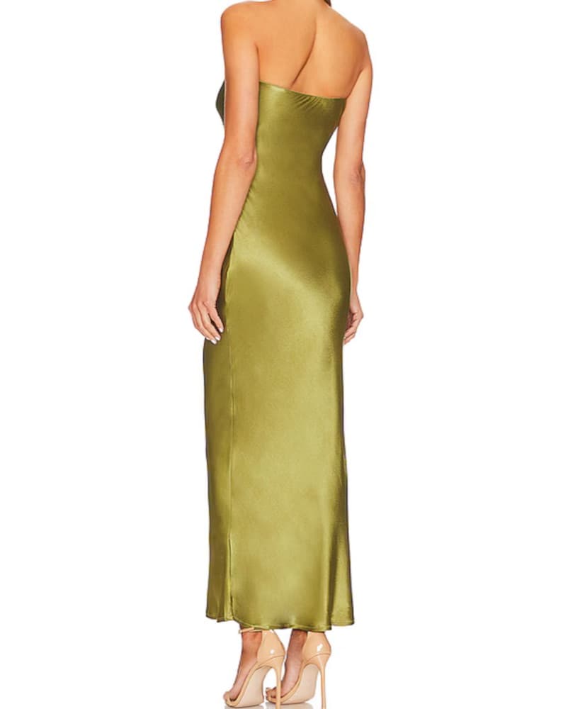 x REVOLVE Angel Strapless Midi Dress - Image 4