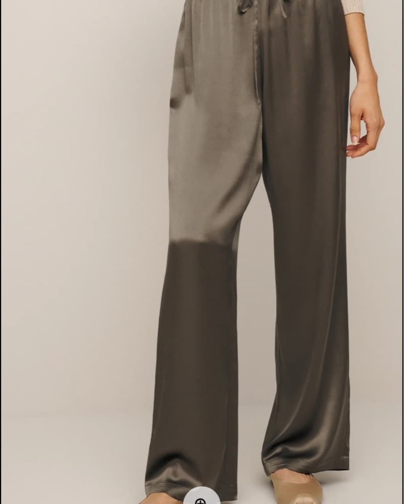 Reformartion Silk Pants Olina - Image 1