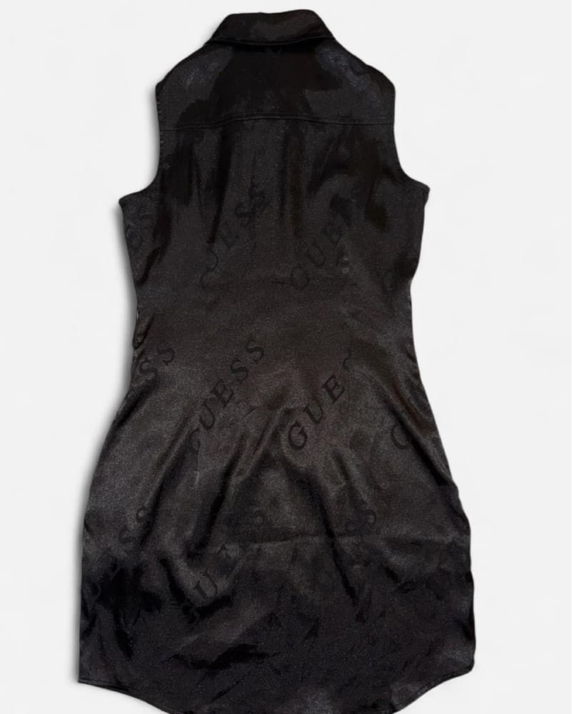 Guess Alina Logo Shirt Dress No Belt - Image 5