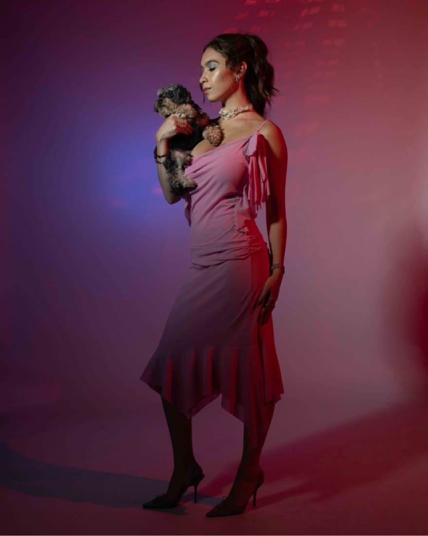 Vintage Pink Morgan De Toi Dress - Image 3