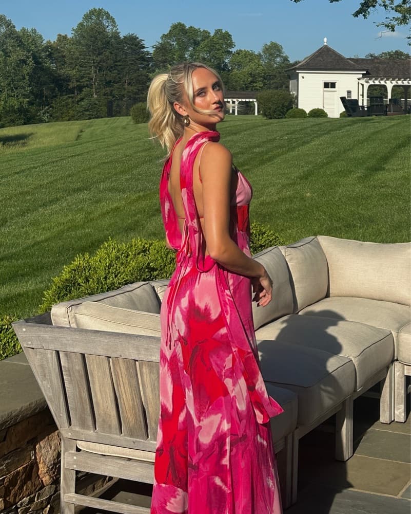 Zara Floral Maxi Dress - Image 2