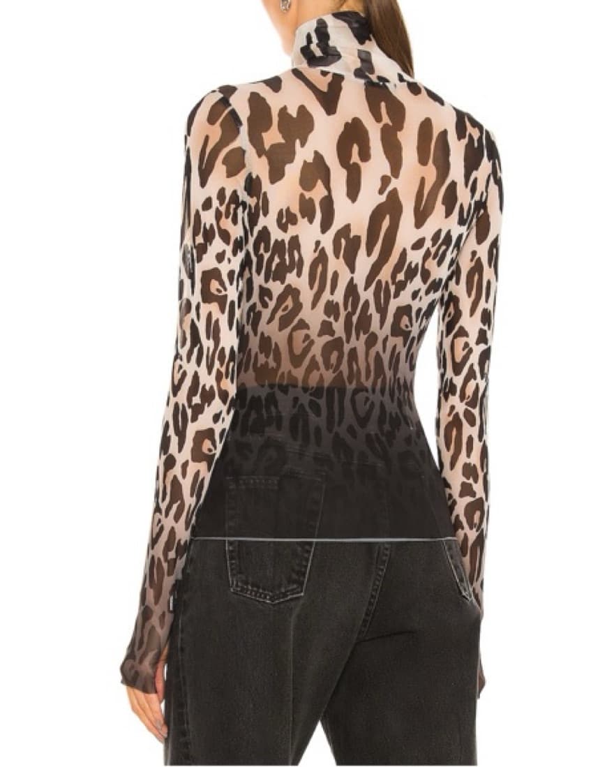 zadie top ombre leapord - revolve  - Image 2