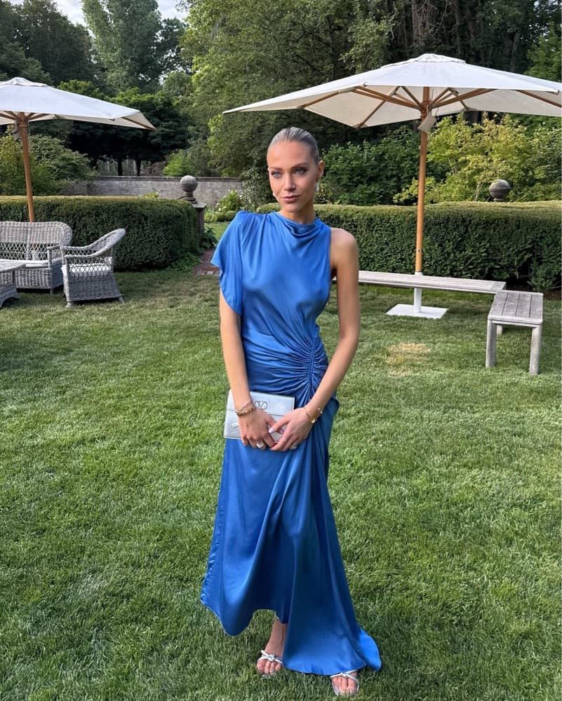 A.L.C Pia Blue Dress - Image 1