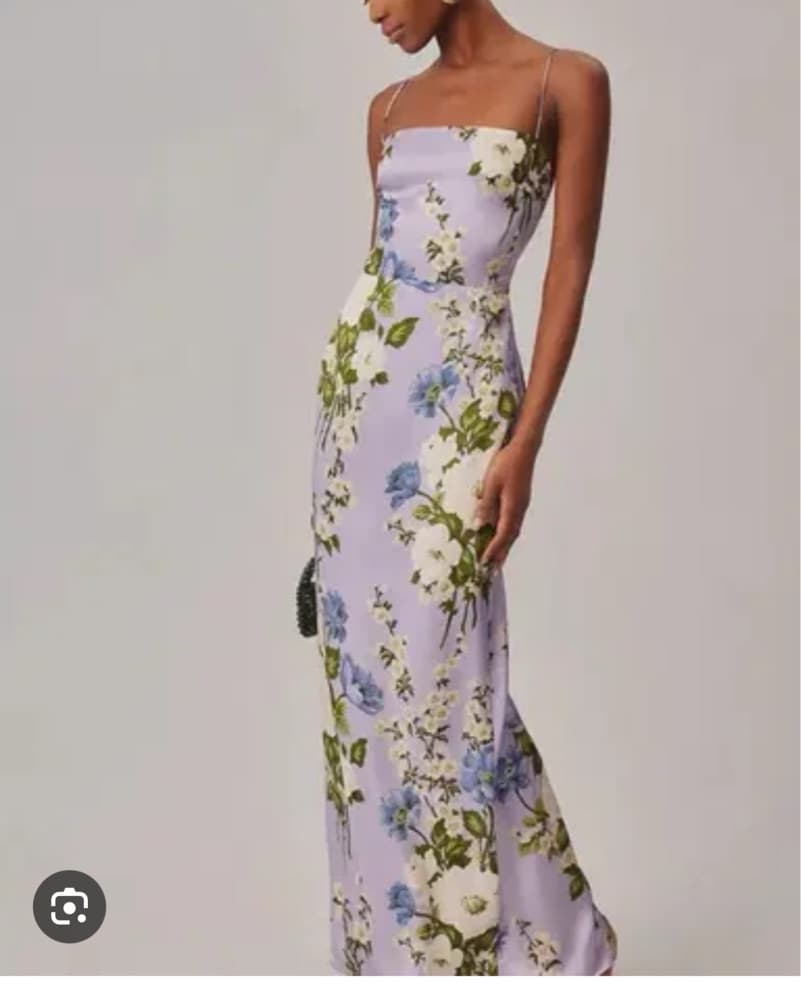 Reformation Frankie Silk Dress - Image 1