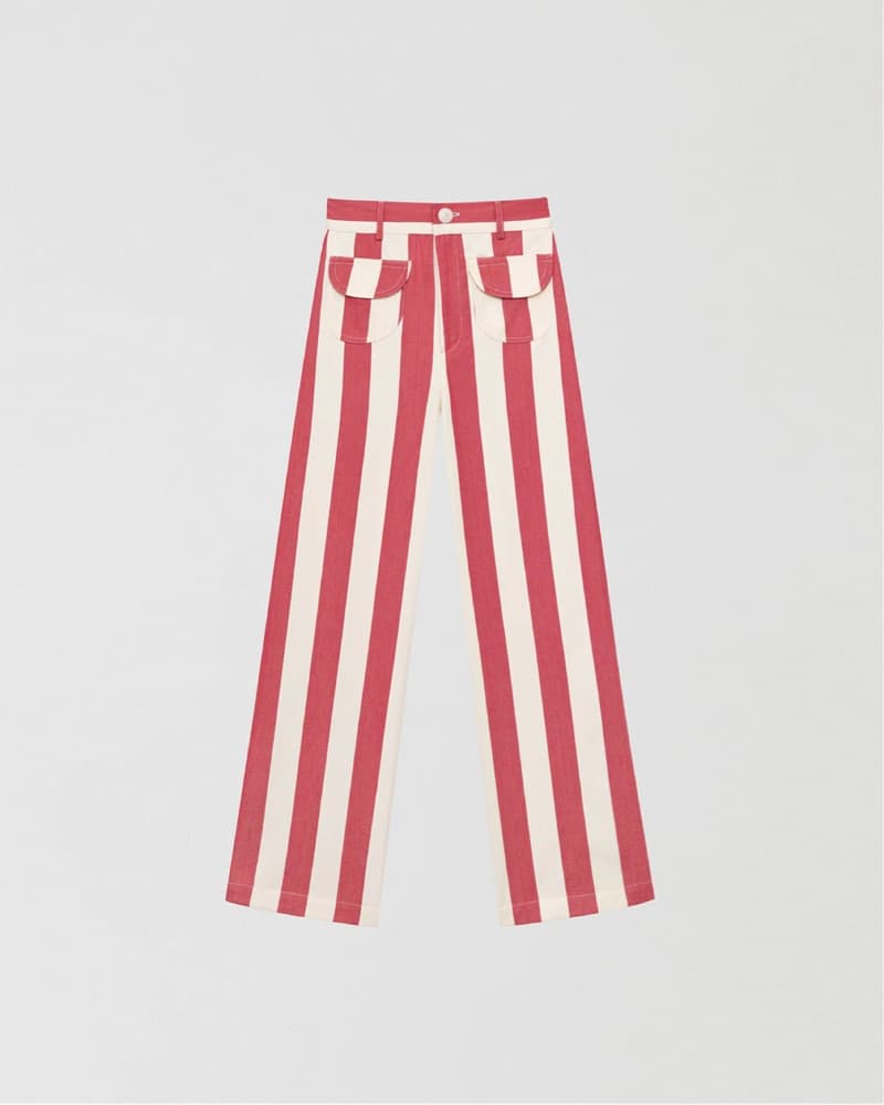 LA VESTE Parasol Pants In Red Size M - Image 2