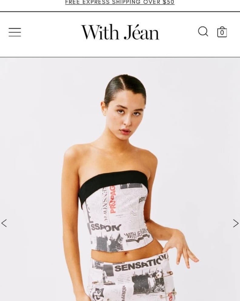 With Jean carla corset - Image 1