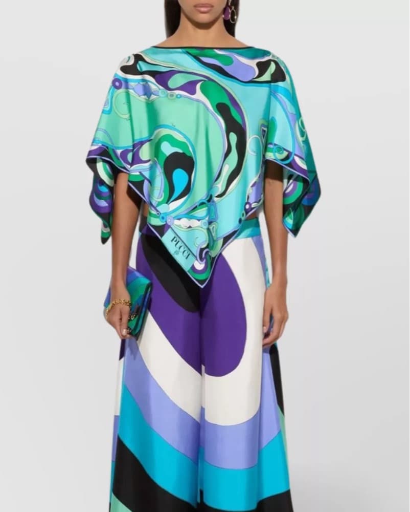 Pucci Boat Neck Blouse  - Image 2