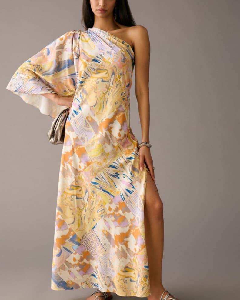 Silk Mandira Wirk Dress - Image 6