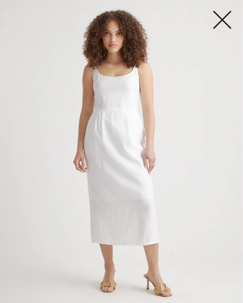 Quince 100% European Linen Dress - Image 1